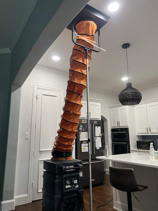 UV light installation HVAC